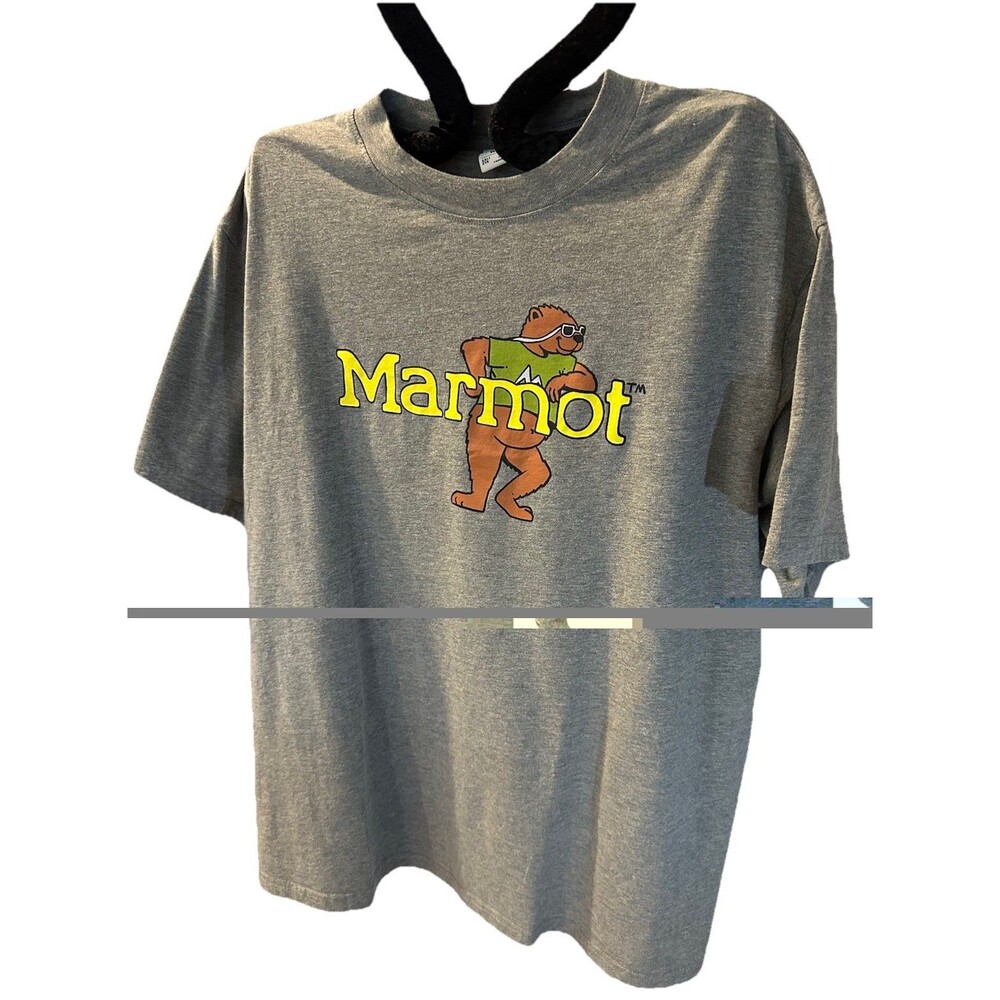 Marmot Men's Short Sleeve T-Shirt, Crew Neck, Hiking, sz XXL 48 chest